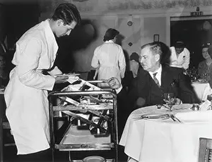 Menus: ORDERING FROM TROLLEY
