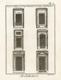 Croisee: Orders of windows in Greek and Roman architecture