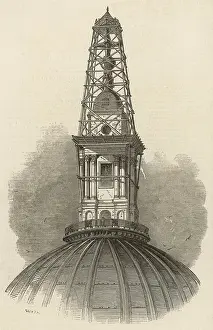 Charting: Ordnance Survey Observatory on St. Paul's Cathedral, London