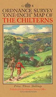Rucksack: Ordnance Survey one-inch map of the Chilterns