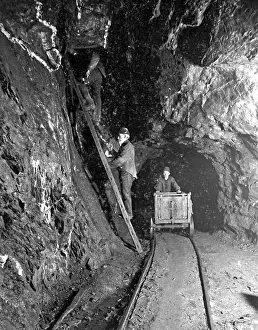 Goslar: Ore mining in the Harz, 1899