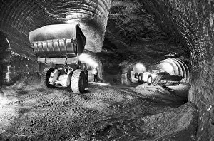 Removal: Ore removal from mine, 1982