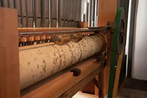 Hohensalzburg: Organ with crank drive (1502 and 1753) on the