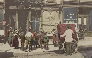 Enclave: An organ grinder in the Italian quarter of