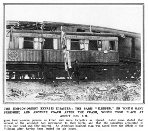 Simplon: Orient Express crash, the Paris sleeper after the crash