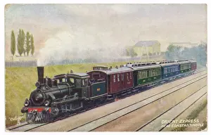 Orient Express Postcard