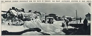 Simplon: ORIENT EXPRESS IN SNOW