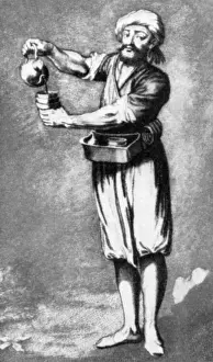Maghreb: Oriental coffee vendor