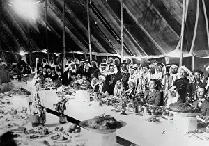 Feasting: Oriental feast