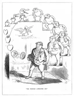 Proportion: Origin Species, CH Bennett, Courting man - frog
