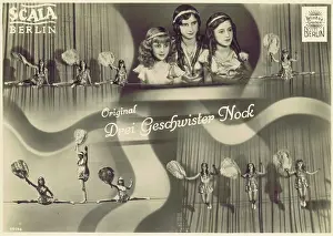 Wintergarten: The original 3 Nock Sisters, Berlin, 1920s