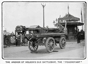 Foudroyant: The original anchor of the HMS Foudroyant