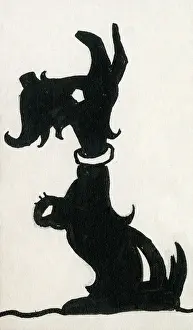 The Iris Chick Collection: Original Artwork - Simply Simon, the Scottie dog