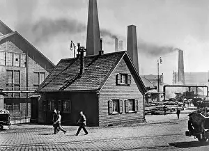 Firms: The original company building of Krupp, 1910
