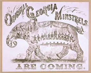 C1876: Original Georgia Minstrels are coming