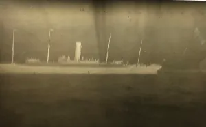 Negatives: Original negative of SS Birma taken from aboard Carpathia