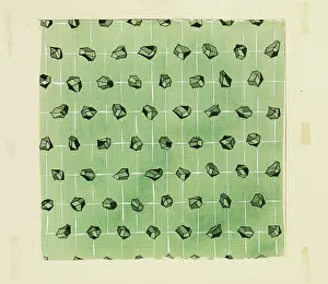Grid: Original Textile design by Tanya Atkinson - abstract