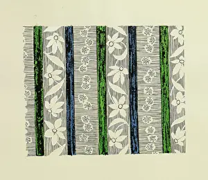Stylised: Original Textile design by Tanya Atkinson - flowers