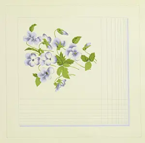 Wallpapers: Original Textile design by Tanya Atkinson - flowers