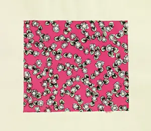 Wrap: Original Textile design by Tanya Atkinson - flowers