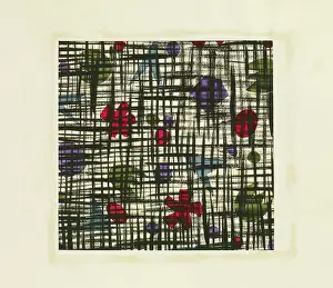 Wrap: Original Textile design by Tanya Atkinson - flowers