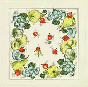 Wrap: Original Textile design by Tanya Atkinson - fruit