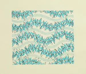 Wavy: Original Textile design by Tanya Atkinson - leaves