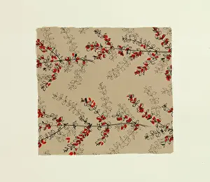 Sprig: Original Textile design by Tanya Atkinson - leaves