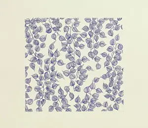 Wrap: Original Textile design by Tanya Atkinson - leaves
