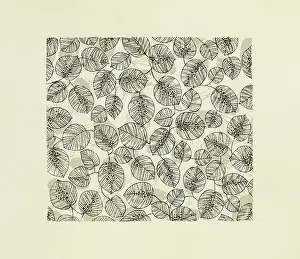 Wrap: Original Textile design by Tanya Atkinson - leaves