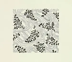 Wrap: Original Textile design by Tanya Atkinson - leaves