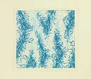 Wrap: Original Textile design by Tanya Atkinson - leaves