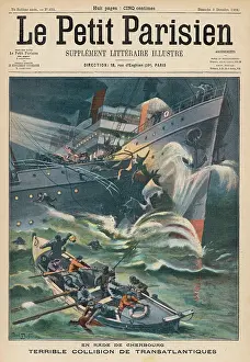 Roadstead: Orinoco collides with Kaiser Wilhelm der Grosse
