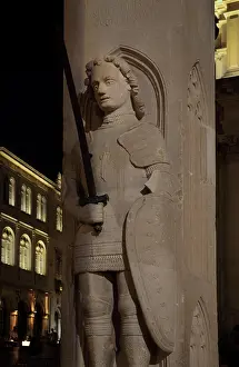 Sqaure: Orlando's Column, Dubrovnik, Croatia