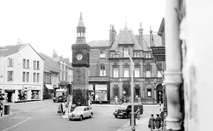Ormskirk: Ormskirk, the Clock Tower c1955