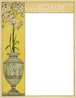 Tasteful: Ornamental Border - circa 1890