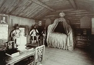 Photographie: Ornas, Sweden. Museum. Interior. About 1900