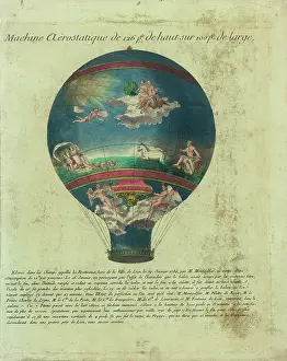 Ascended: Ornate Montgolfier balloon