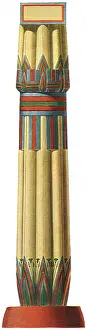 Amenophis: Ornate Papyrus Column