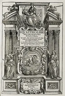 Proportion: Ornate title page illustration of Andrea ?