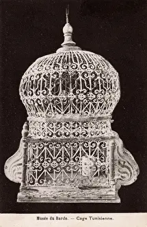 Bardo: Ornate Tunisian Birdcage - Musee du Bardo, Tunis, Tunisia