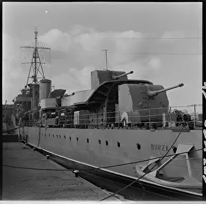 Squall: ORP Burza - Wicher-class destroyer of the Polish