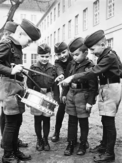 Terms: Orphan boy in uniform, 1939