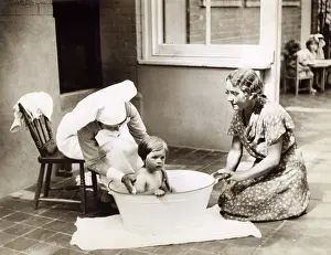Dispensary: ORPHANS BATH TIME 1930S