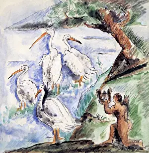 Critic: Orpheus with the Pelicans Artist: Max Jacob