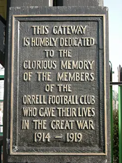 Vandalism: Orrell Mount Park, Memorial Lych Gate, Orrell, Sefton