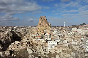 Troglodyte: Ortahisar, Cappadocia, Turkey