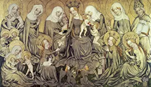 Agnes: The Ortenberg Altarpiece circa 1410-1420? Centre