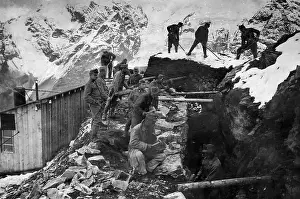 Tirol: In the Ortler-Alps, 1917