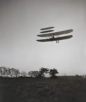 Ppprs: Orville Wright 1871-1948 flying on October ?